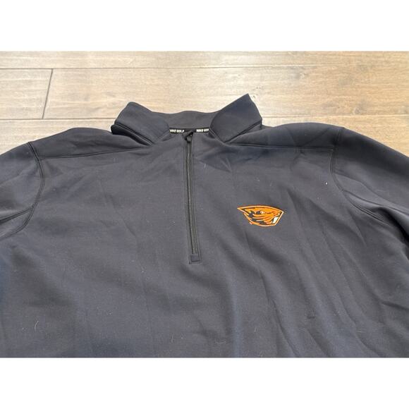 Nike Golf Mens Therma Fit 1/4 Zip Water Repellent OSU Beavers Size XL AR2600 - Picture 4 of 10